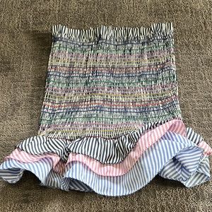 smocked rainbow skirt from bloomingdale’s
